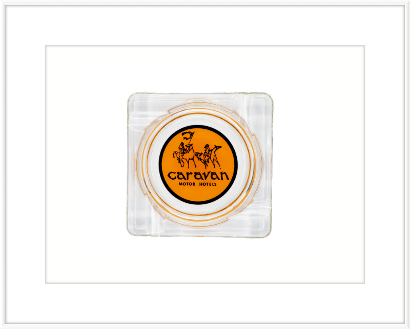 Caravan Motor Hotels Ashtray Wall Art