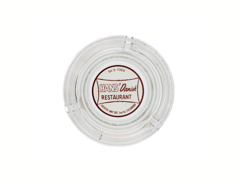 Hans' Danish Restaurant Ashtray Wall Art