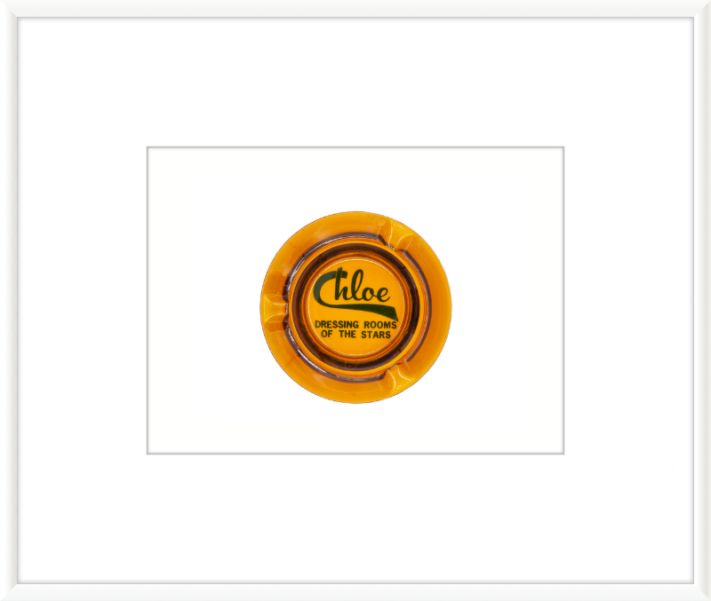 Chloe Dressing Rooms of the Stars Ashtray Wall Art