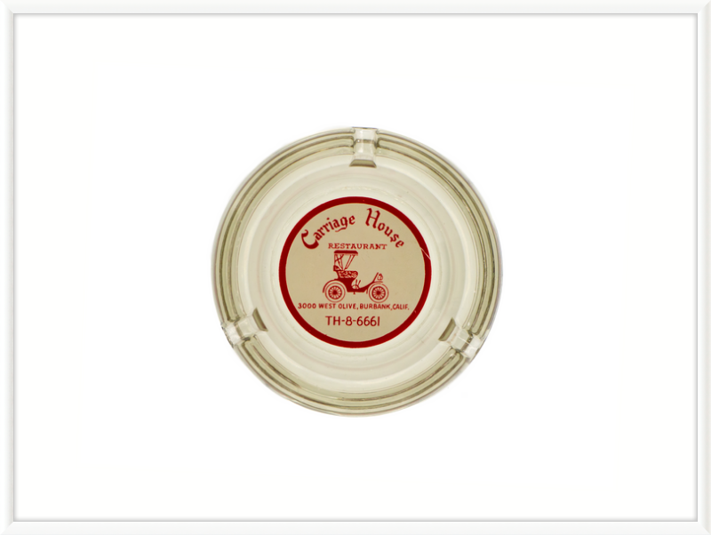 Carriage House Restaurant Ashtray Wall Art