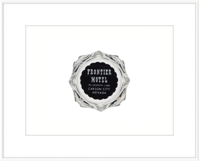 Frontier Motel Ashtray Wall Art