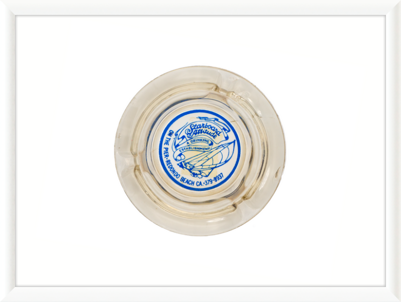 Starboard Attitude a Drinking Establishment Ashtray Wall Art