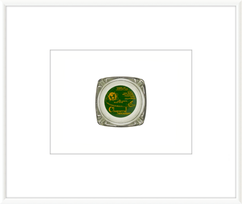Chaparral Restaurant Ashtray Wall Art