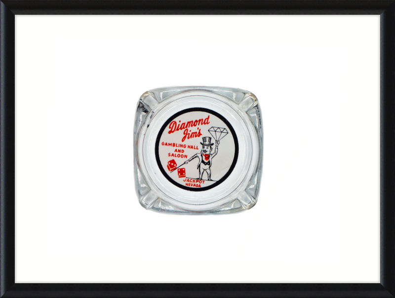 Diamond Jim's Gambling Hall and Saloon Ashtray Wall Art