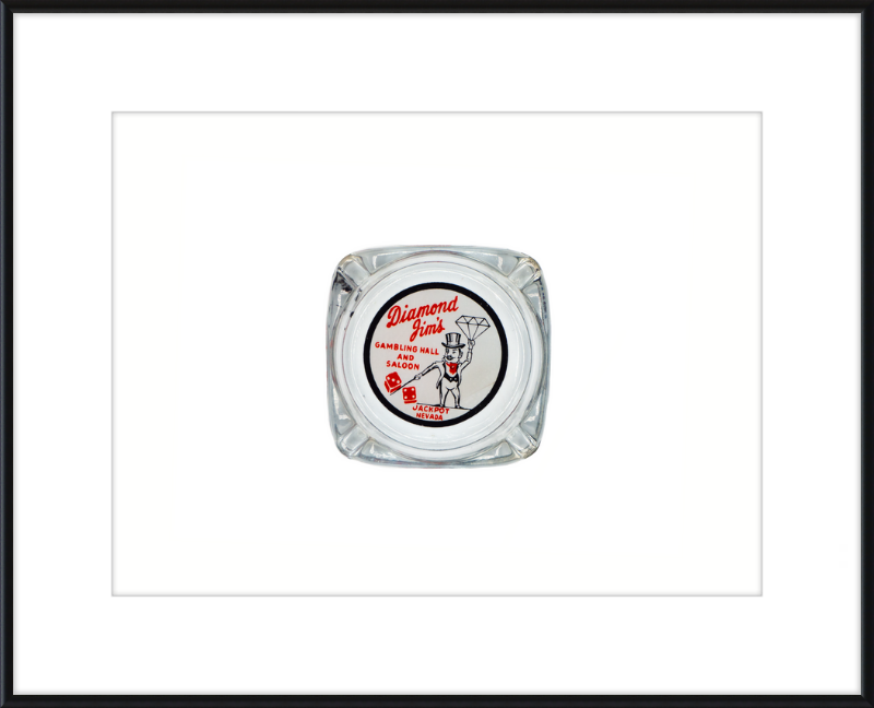 Diamond Jim's Gambling Hall and Saloon Ashtray Wall Art