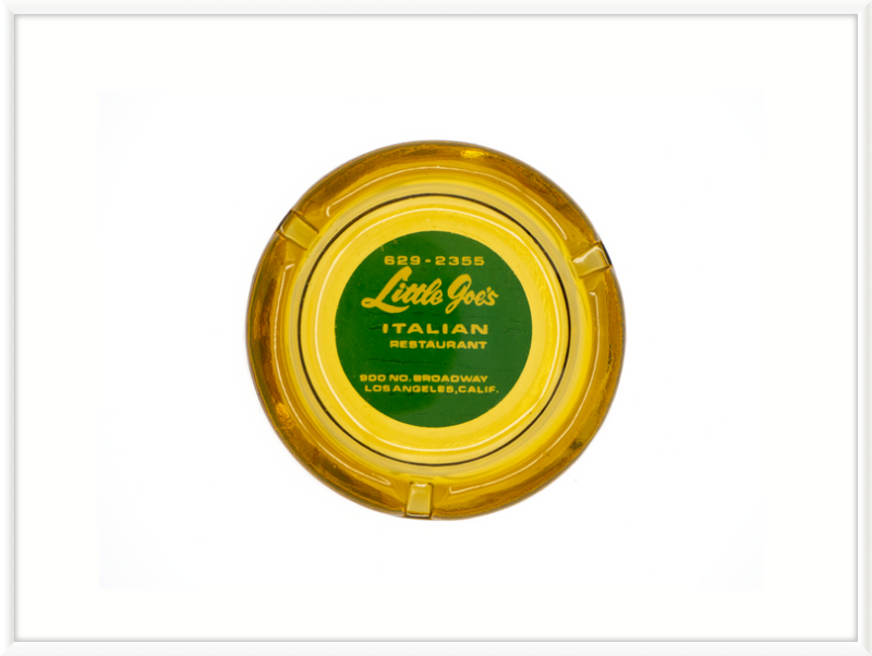Little Joe's Italian Restaurant Ashtray Wall Art