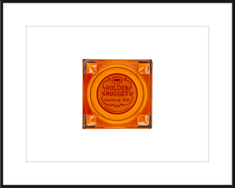 Golden Nugget Gambling Hall Ashtray Wall Art