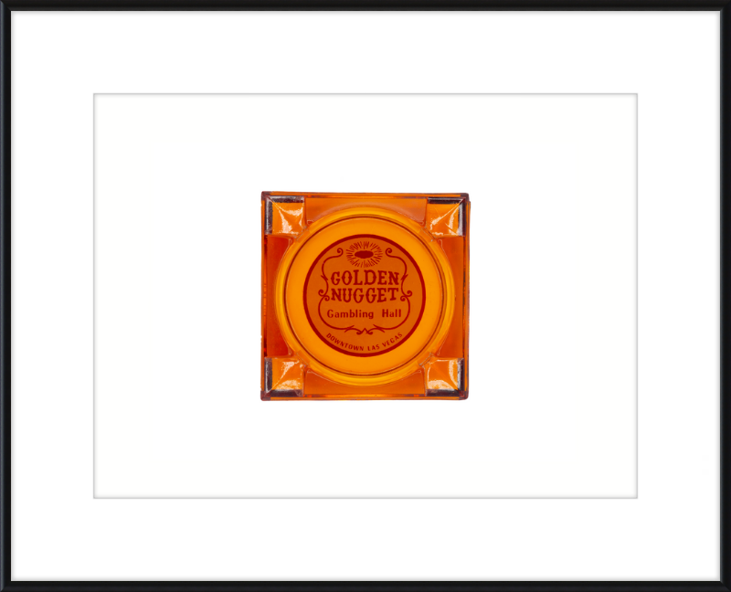 Golden Nugget Gambling Hall Ashtray Wall Art