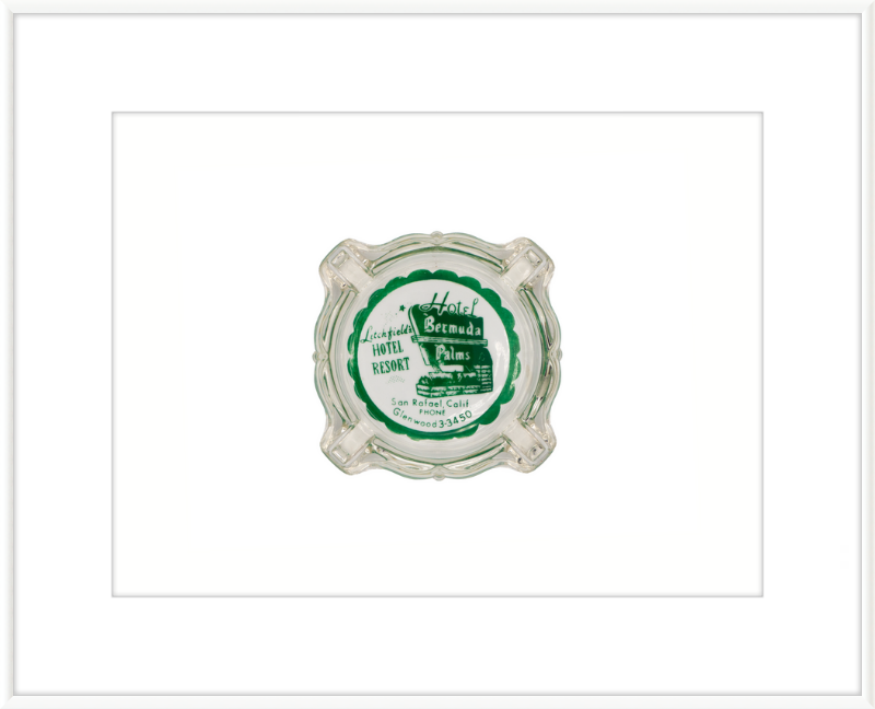 Hotel Bermuda Palms Ashtray Wall Art