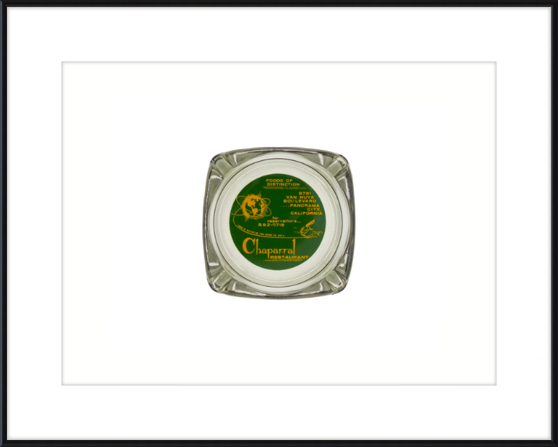 Chaparral Restaurant Ashtray Wall Art