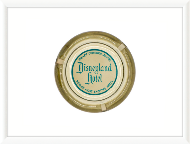 Disneyland Hotel Ashtray Wall Art