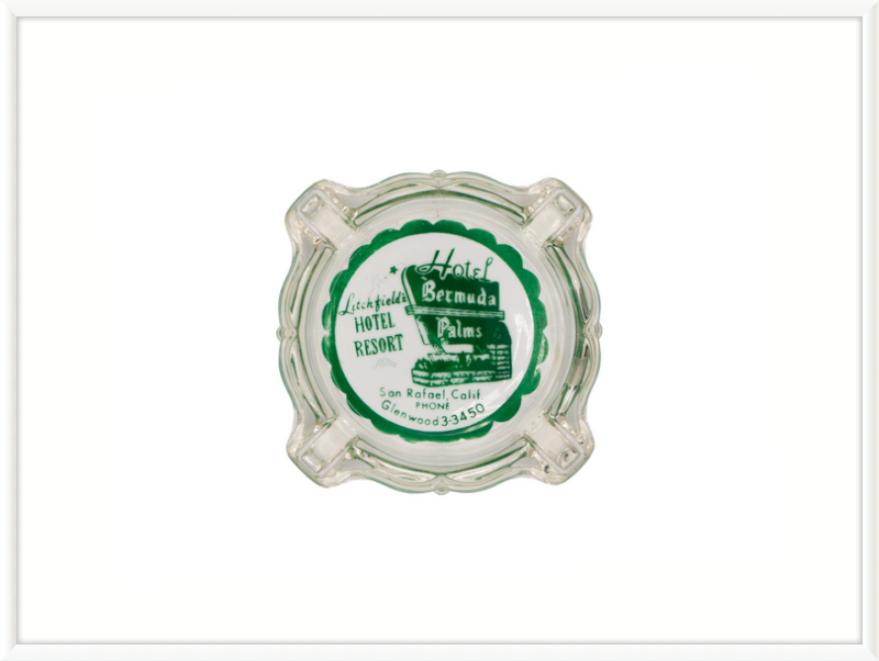 Hotel Bermuda Palms Ashtray Wall Art