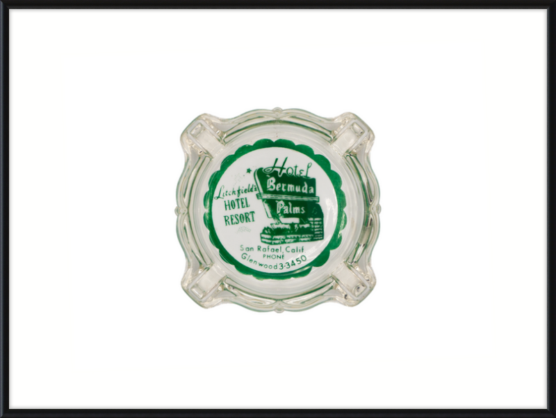 Hotel Bermuda Palms Ashtray Wall Art