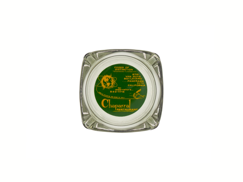 Chaparral Restaurant Ashtray Wall Art
