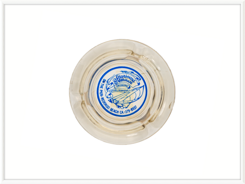 Starboard Attitude a Drinking Establishment Ashtray Wall Art