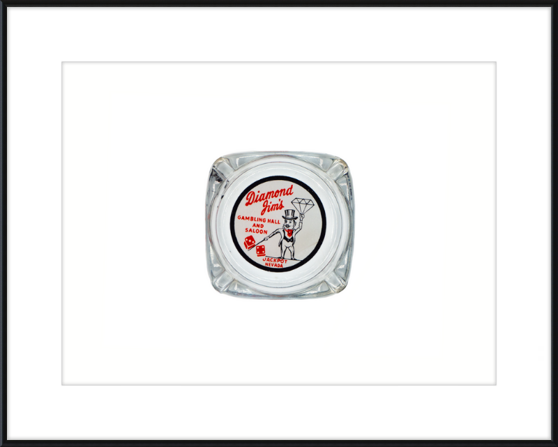 Diamond Jim's Gambling Hall and Saloon Ashtray Wall Art