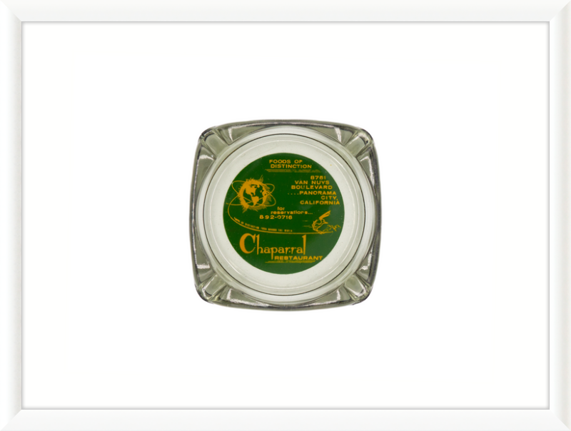 Chaparral Restaurant Ashtray Wall Art
