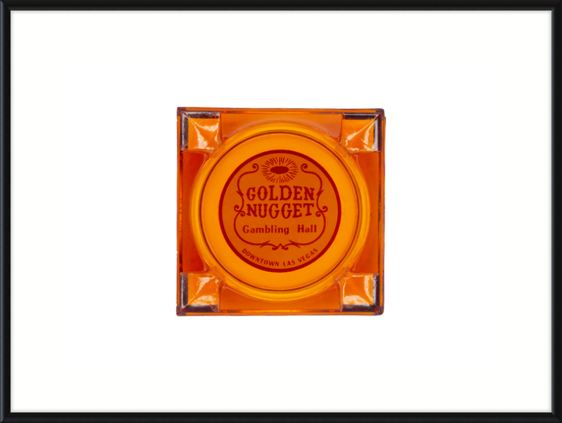 Golden Nugget Gambling Hall Ashtray Wall Art
