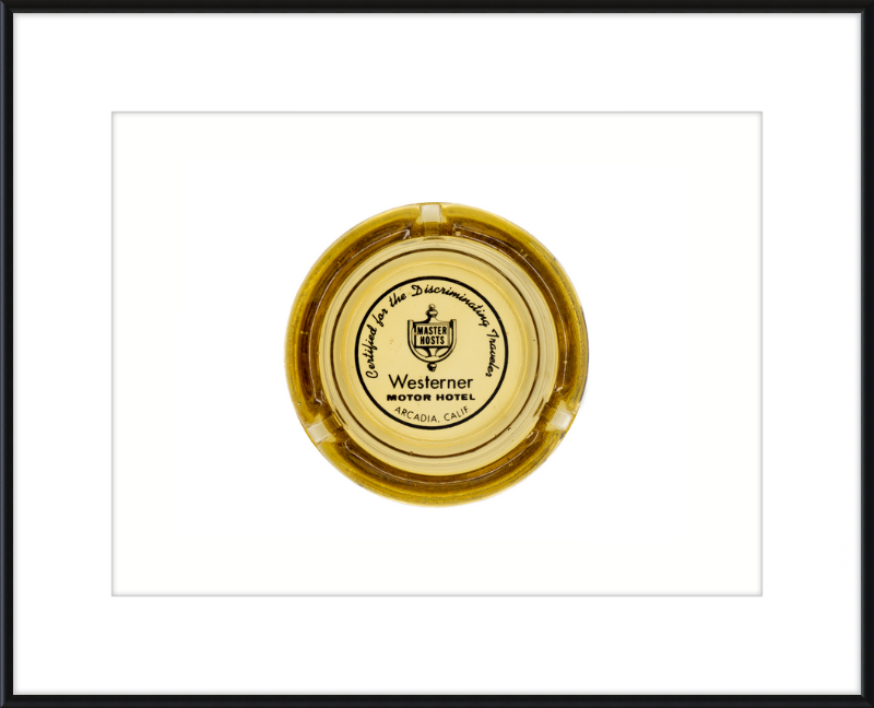 Westerner Motor Hotel Ashtray Wall Art