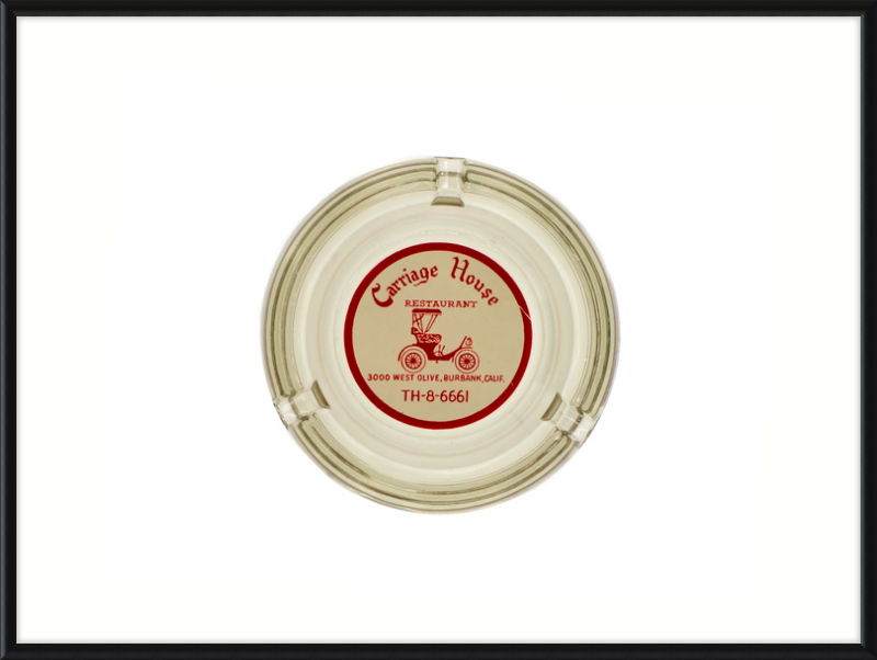 Carriage House Restaurant Ashtray Wall Art