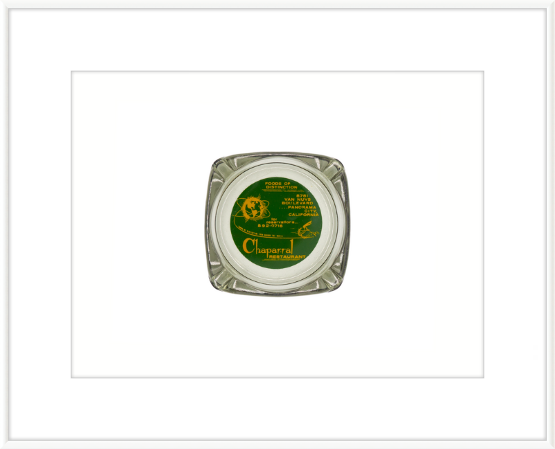 Chaparral Restaurant Ashtray Wall Art